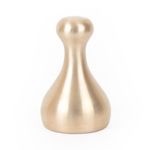 YEDAMUN Bangjja Bronze Gua Sha Massager, Stamp - Traditional Korean Meridian Massage Tool, Handmade Non-Toxic Wellness Tool _ Made in KOREA